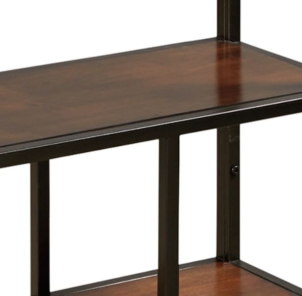 Signature Design by Ashley® Frankwell Black/Brown Bookcase-4