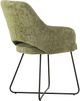 Primo™ International 3398 2-Piece Forest Green Armless Accent Dining Chair Set-3