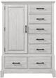 Bernards Bellamy Lane Whitewash Gentleman's Chest-2