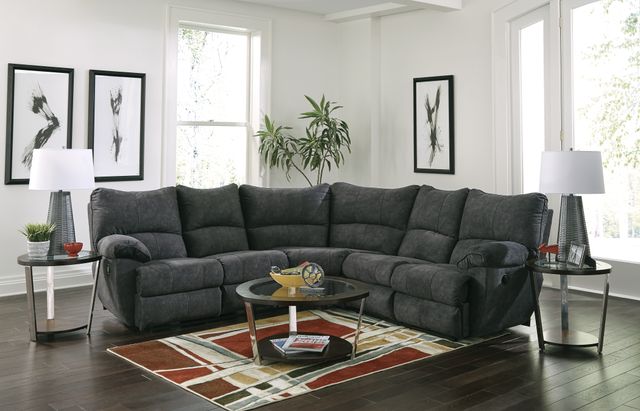 Catnapper Shane 2-Piece Lay Flat Reclining Sectional | Van's Home