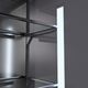 ZLINE 30" 16.1 Cu. Ft. White Matte Built-In Bottom Freezer Refrigerator with Graphite Gray Interior-4