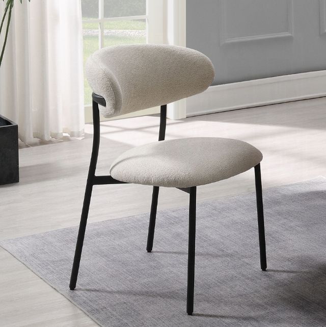 ACME Furniture Jirina Beige Dining Side Chair-2