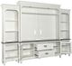 Liberty Furniture Allyson Park Charcoal/Wirebrushed White Entertainment Center with Piers-3