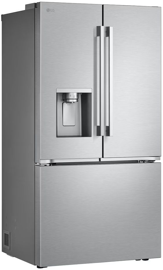 LG 36" 30.7 Cu. Ft. Stainless Steel French Door Refrigerator with Dual Ice Maker-2