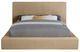 Meridian Furniture Dorian Beige Full Upholstered Panel Bed-1