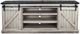 American Heartland Manufacturing Rustic Two Tone 82" Provincial TV Stand-2
