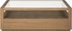 Four Hands Shiloh Glass Top Coffee Table with Sandy Oak Base-5