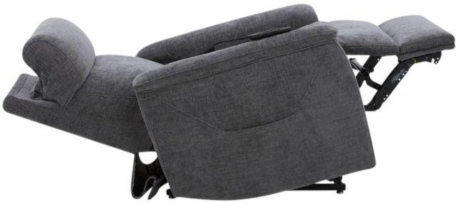 Flexsteel® Luma Shadow Fabric Power Lift Recliner with Power Headrest, and Lumbar-1
