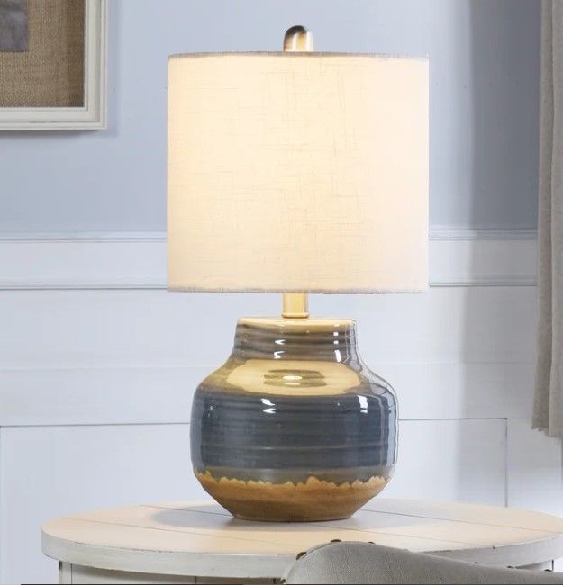 Stylecraft Natural Old Gray Table Lamp-4