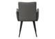 Monarch Specialties Inc. 2-Piece Grey 36" Faux Leather Dining Chair Set with Black Metal Legs-4