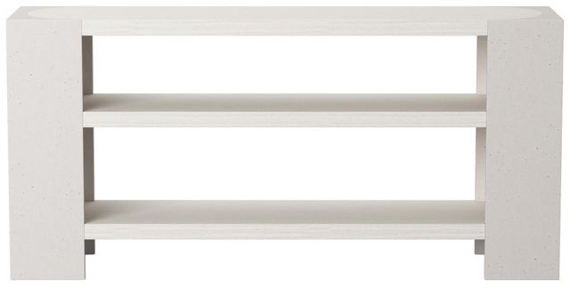 Bernhardt Stratum Mist Console Table with Fossil Base-1