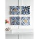 A & B Home 4-Piece Blue/Gold/White Wall Decor Set-5