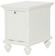 American Drew® Lynn Haven White Chairside Table-0