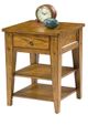 Liberty Lake House Oak Chairside Table-4