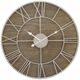 Crestview Collection Around The Clock Brown/White Wall Clock-0