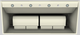 Vent-A-Hood® 54" Biscuit Wall Mounted Range Hood-3