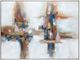 Crestview Collection Frisco Blue Wall Art-0