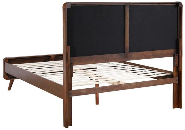 Coaster® Robyn Dark Gray/Dark Walnut Full Platform Bed -3