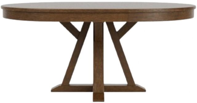 Riverside Furniture Calhoun Whiskey Oak Round Dining Table-2