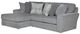 Jackson Furniture Glacier 2-Piece Shark Left-Arm Facing Loveseat Sectional and Chaise-0
