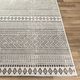 Surya Eagean Black/White 4'x6' Area Rug-2