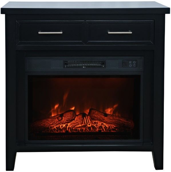 Jofran Inc. Urban Icon Black 32" Fireplace-2
