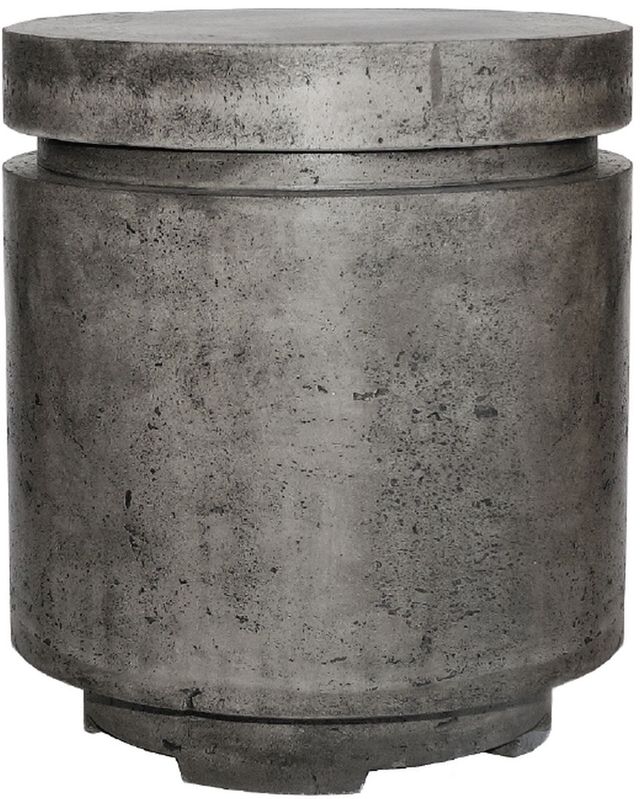 XO Handcrafted Round Propane Tank Enclosure-0