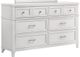 Bernards Nova II 3-Piece White Queen X Storage Full Bedroom Set-3