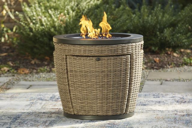 Signature Design by Ashley® Malayah Brown Fire Pit-4