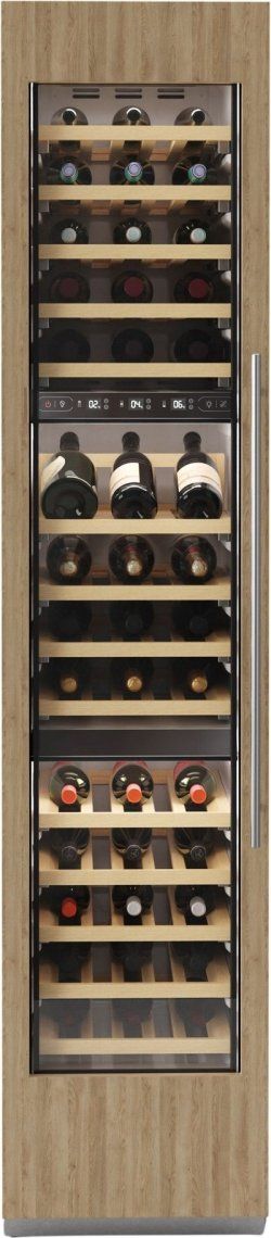 Elica Dolomite 18" 9 Cu. Ft. Panel Ready Left Hinge Built-In Wine Column-2