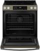 GE® 600 Series 30" Slate Slide-In Electric Range-3