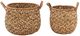 Dovetail Furniture Remigio 2-Piece Natural Basket Set-0
