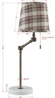 Forty West Drew White Buffet Lamp-1