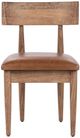 Classic Home Alvaro 2-Piece Golden Wheat Dining Chair Set-4