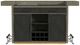 Elements International Jemma Dark Espresso Bar Table-2