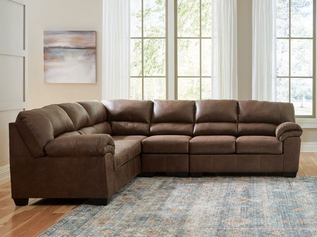 Signature Design by Ashley® Bladen 3-Piece Coffee L-Shape Sectional-1