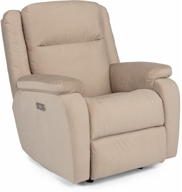 Flexsteel® Magnus Power Rocking Recliner with Power Headrest-0