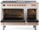 Ilve® Nostalgie II Series 48" Antique White Pro Style Dual Fuel Range-1