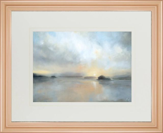 Classy Art December Mists by Joanne Parent Pink Wall Art-0