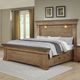 New Classic® Home Furnishings Augusta Rustic Brown California King Storage Panel Bed-1