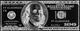 Classy Living Franklin Noir: $100 Bill Pop Art Wall Art-0