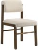 Coaster® Kehoe 2-Piece Cream/Walnut Dining Side Chair Set-3