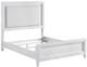 Coaster® Marielle 5-Piece Distressed White Queen Panel Bedroom Set-3