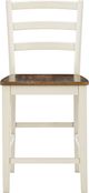 Signature Design by Ashley® Jendanton Antique White/Brown Bar Stool-2