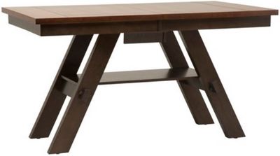 front view of the Liberty Furniture Lawson Dark Espresso Gathering Table