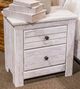 Signature Design by Ashley® Makidern Whitewash Nightstand-2