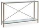 Bassett® Furniture Linville Oil Rubbed Bronze Console Table-0