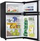 Danby® Designer Series 19" 3.1 Cu. Ft. Black Stainless Steel Compact Refrigerator-1