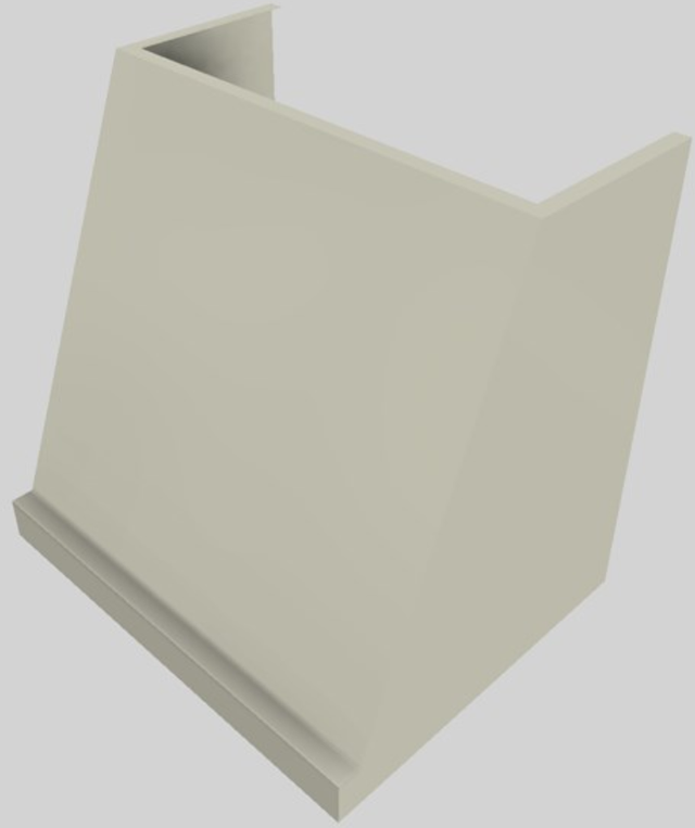 Vent-A-Hood® 30" Wall Mounted Range Hood-Biscuit-2