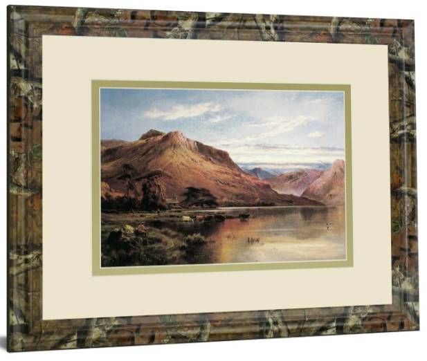 Classy Art The Kirk at Arrochar by Alfred De Breanski Wall Art-1